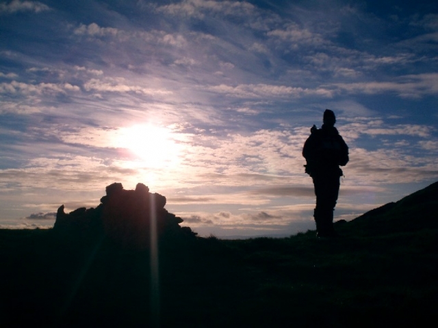  Goatfell at Sunset 